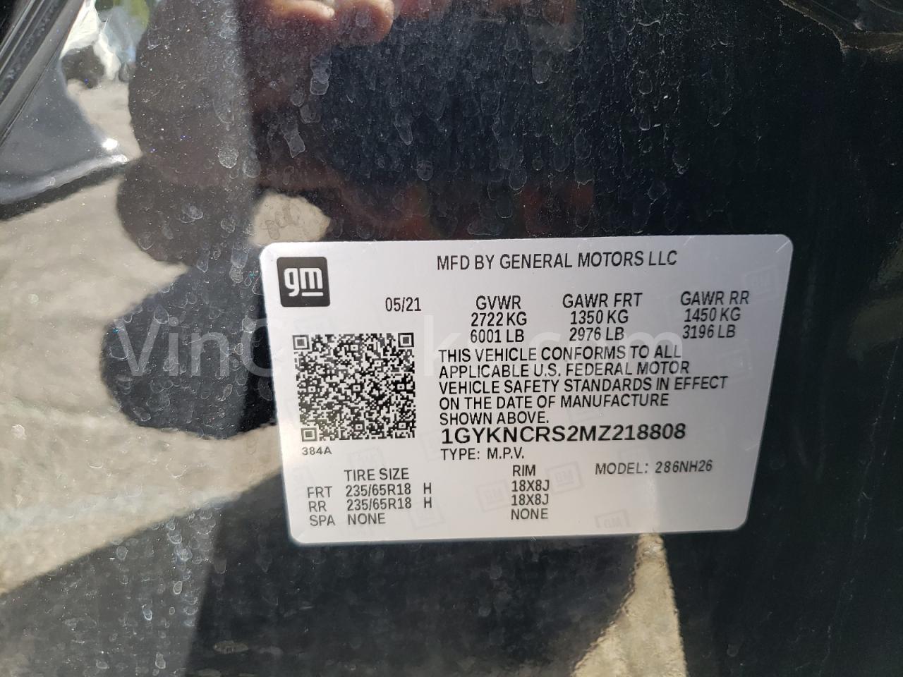 1GYKNCRS2MZ218808