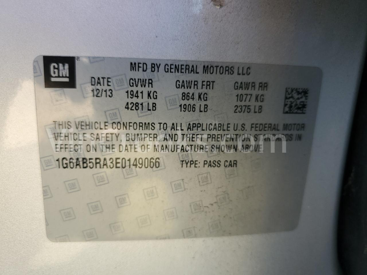 1G6AB5RA3E0149066