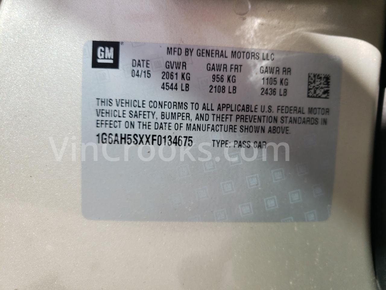 1G6AH5SXXF0134675
