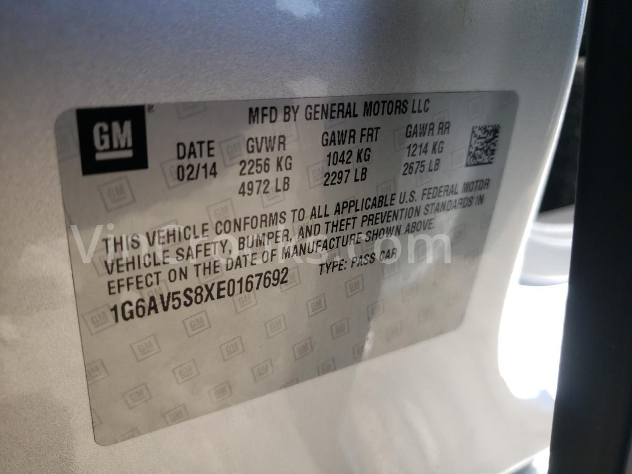 1G6AV5S8XE0167692