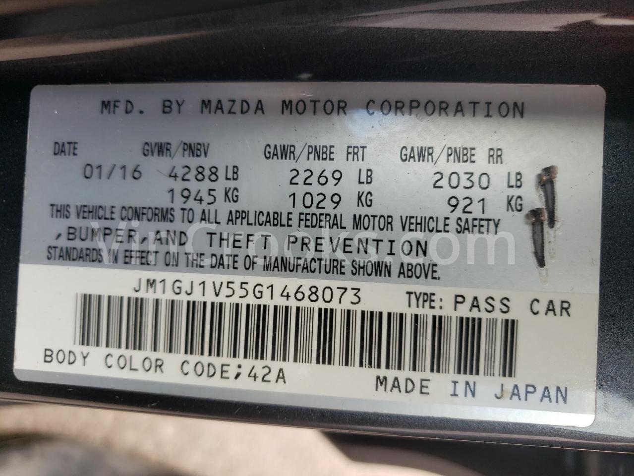 JM1GJ1V55G1468073