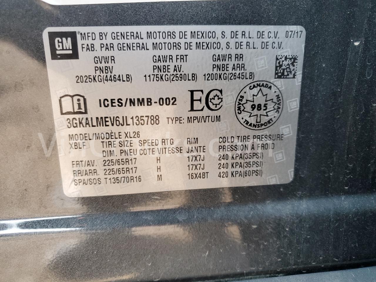 3GKALMEV6JL135788
