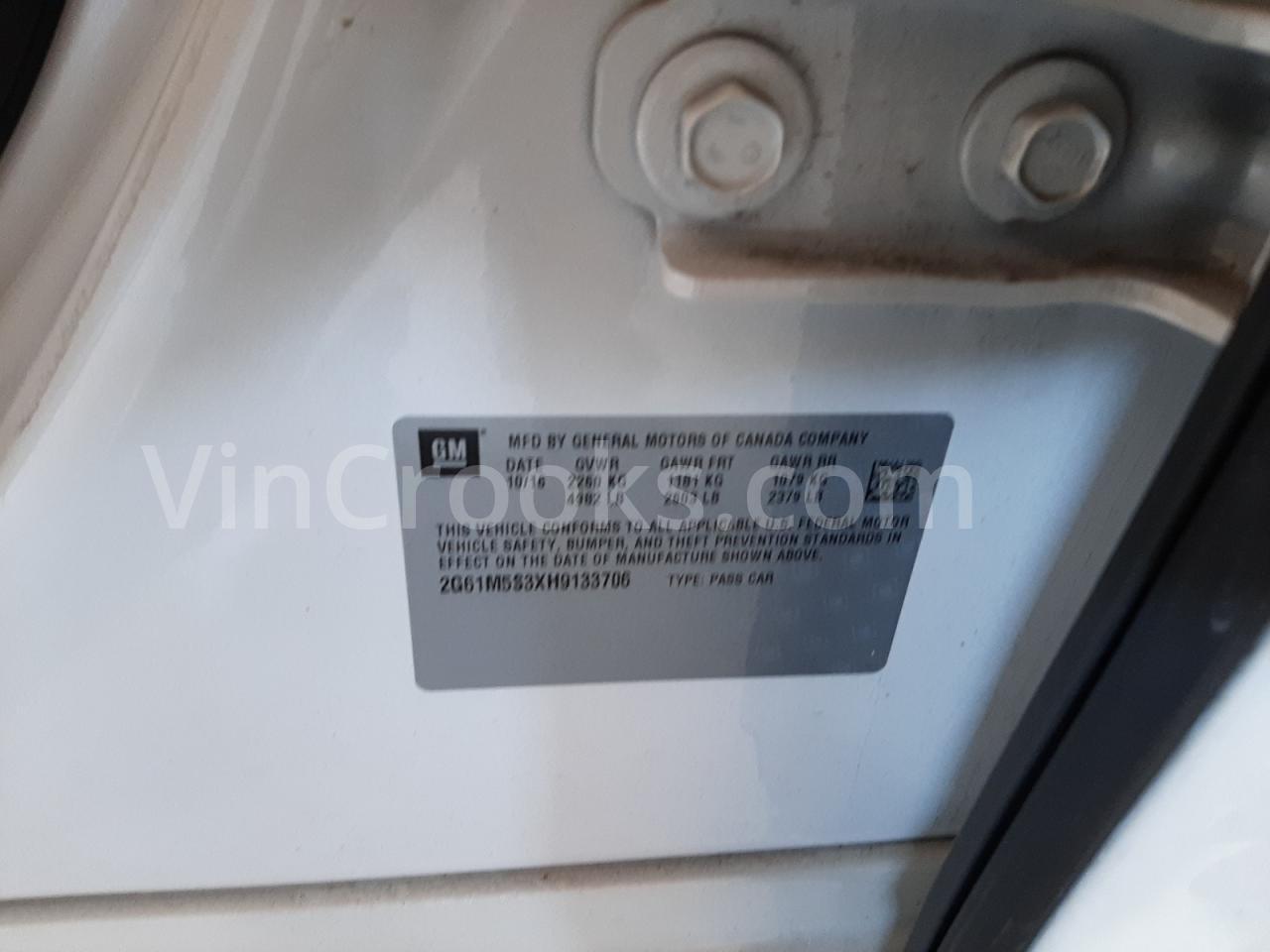 2G61M5S3XH9133706