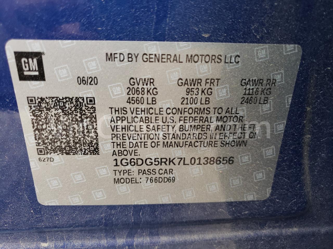 1G6DG5RK7L0138656