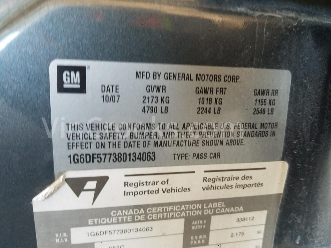 1G6DF577380134063