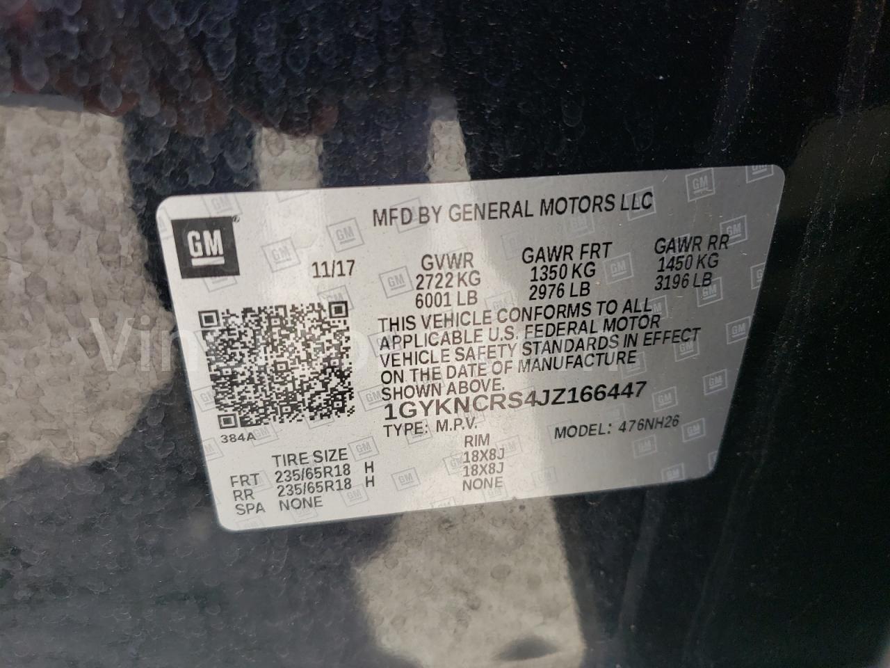 1GYKNCRS4JZ166447
