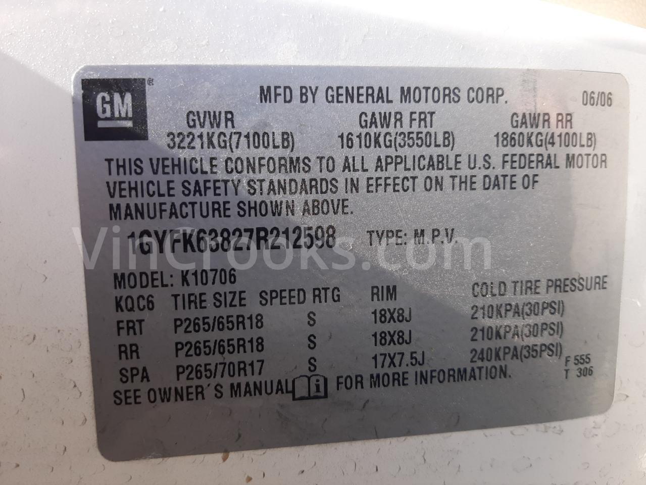 1GYFK63827R212598