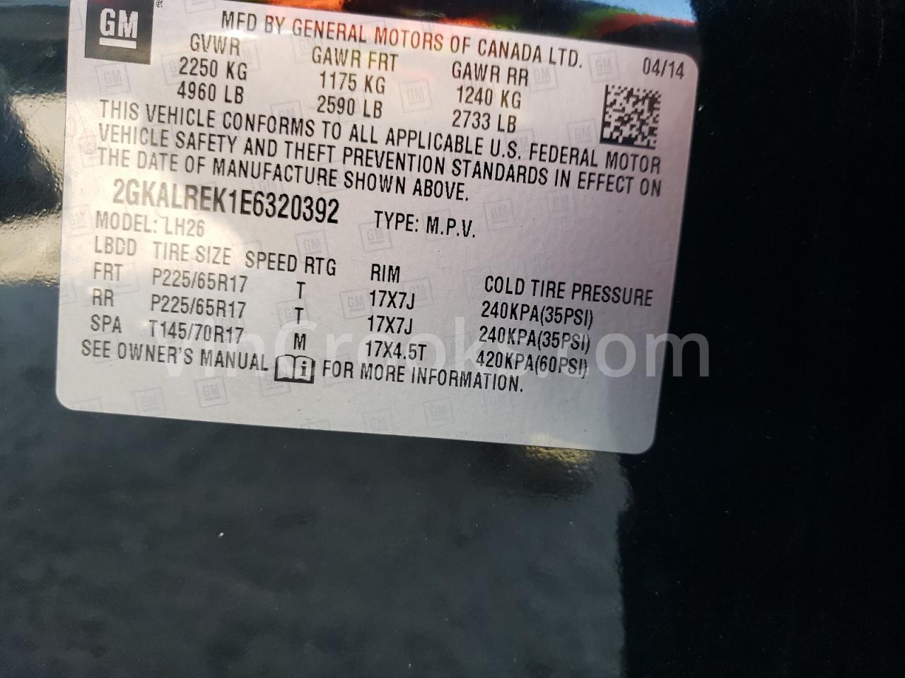 2GKALREK1E6320392