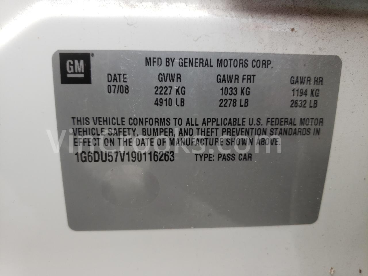 1G6DU57V190116263