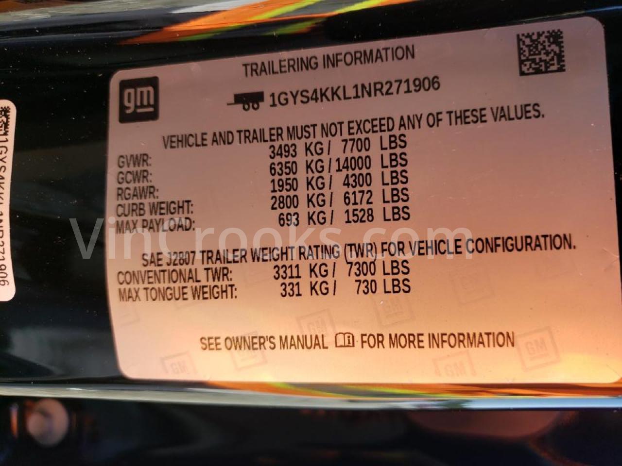 1GYS4KKL1NR271906