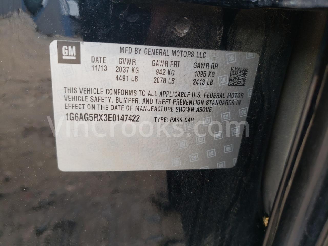 1G6AG5RX3E0147422