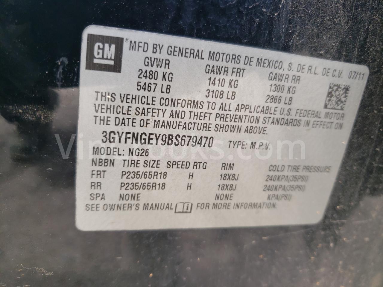 3GYFNGEY9BS679470