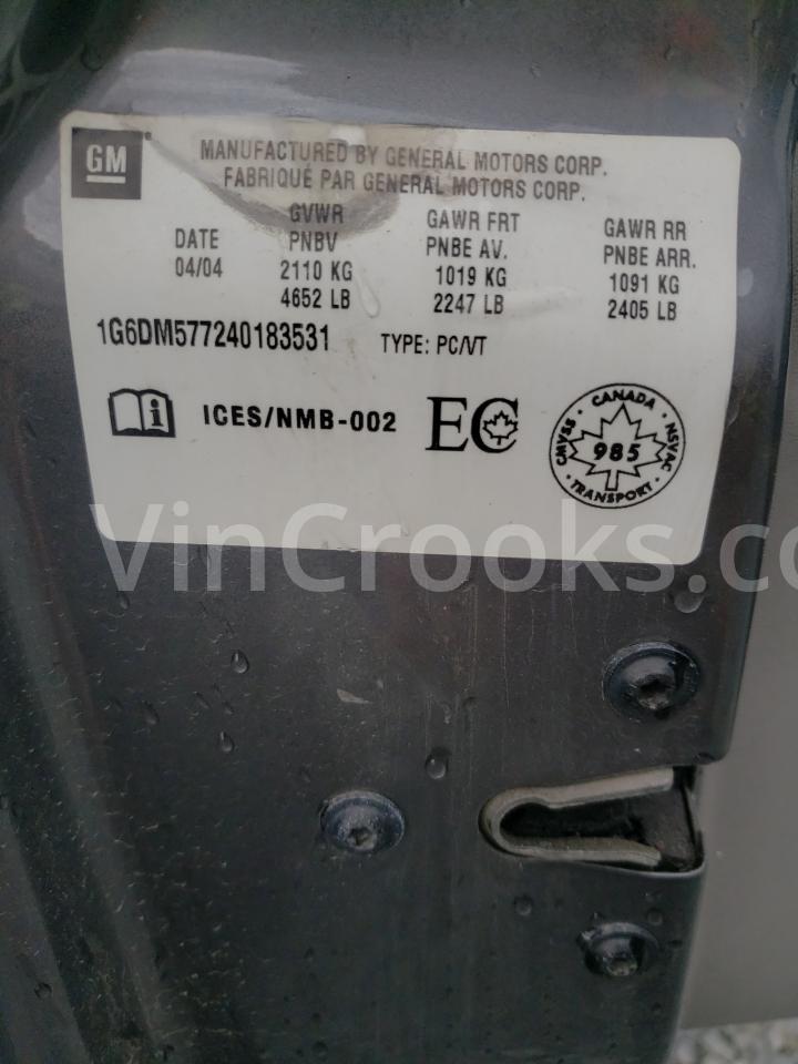 1G6DM577240183531