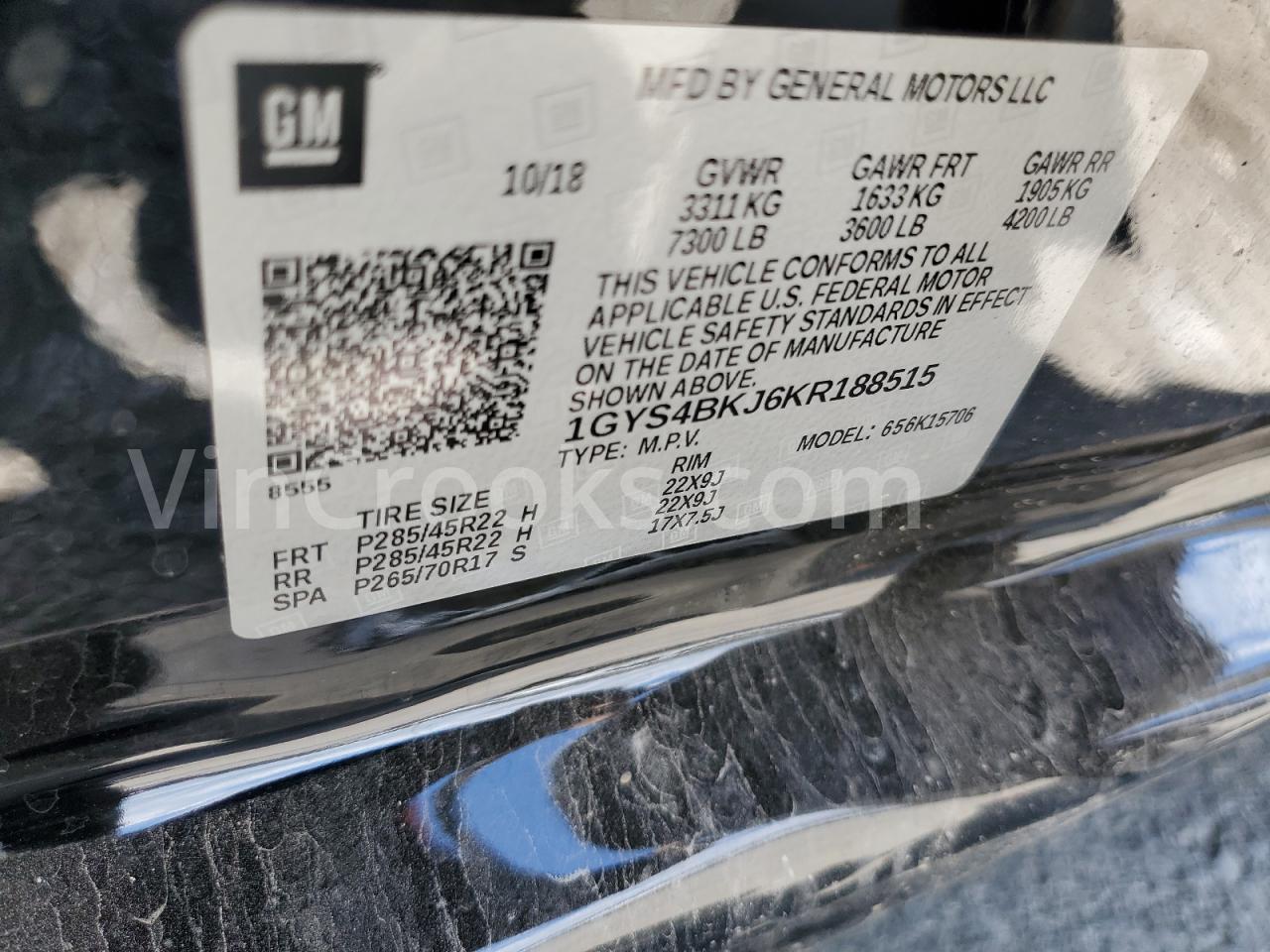 1GYS4BKJ6KR188515