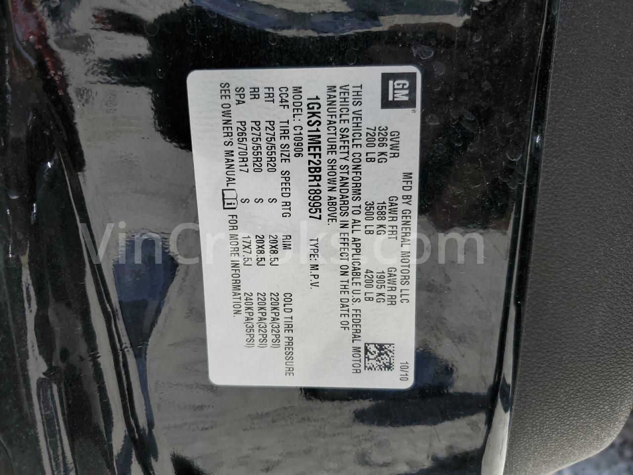 1GKS1MEF2BR189957