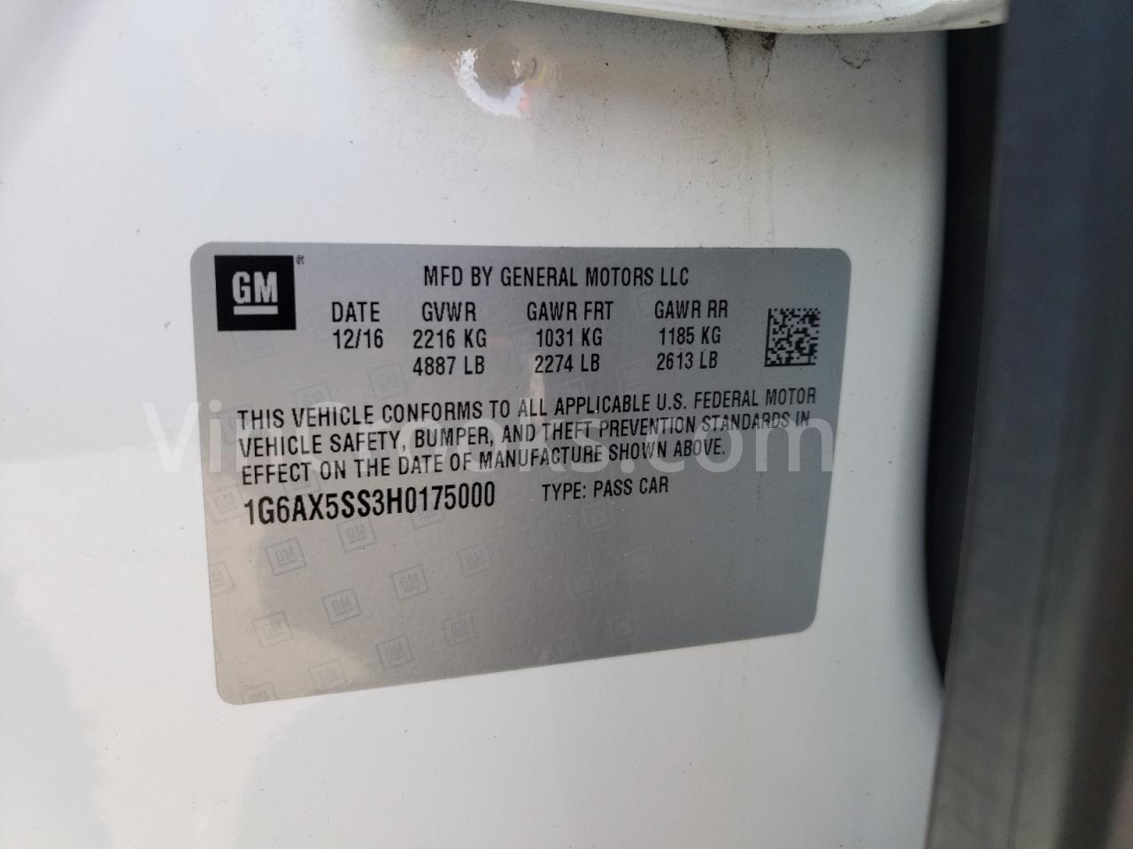 1G6AX5SS3H0175000