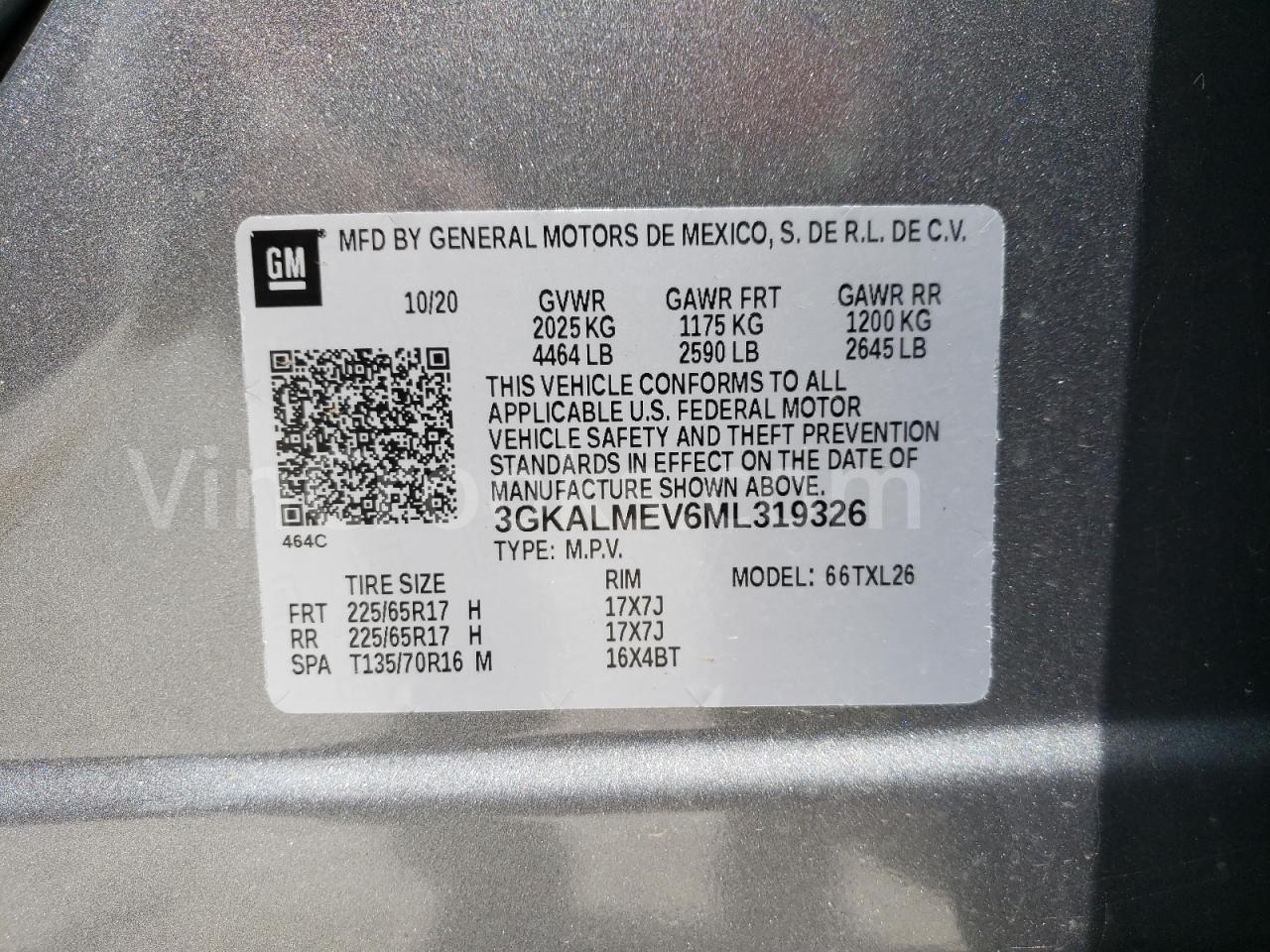 3GKALMEV6ML319326
