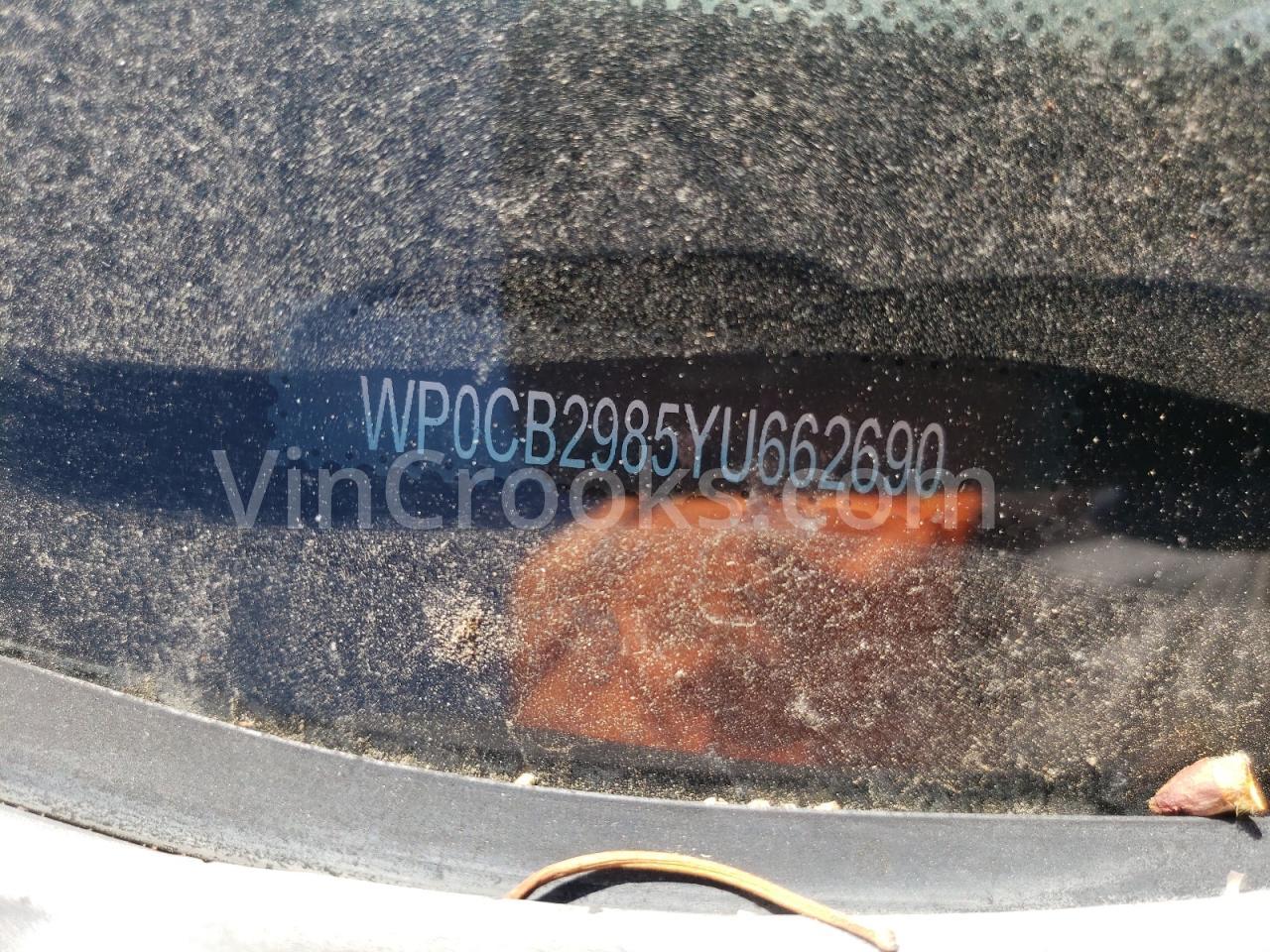 WP0CB2985YU662690