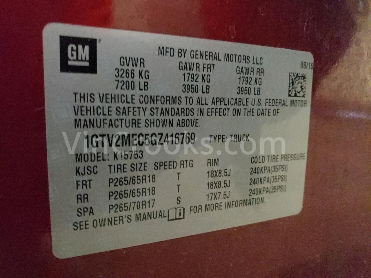 1GTV2MEC5GZ416769