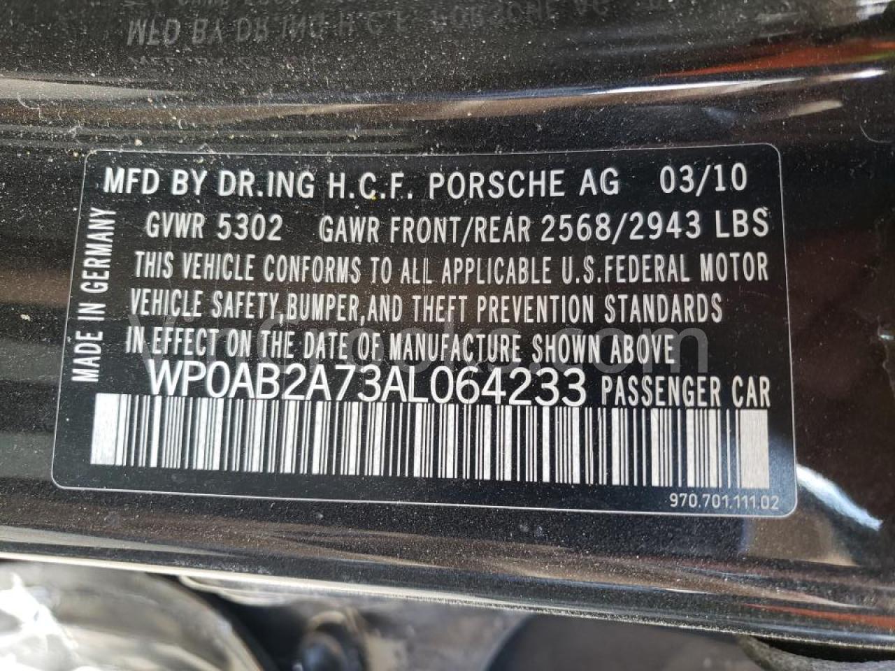 WP0AB2A73AL064233