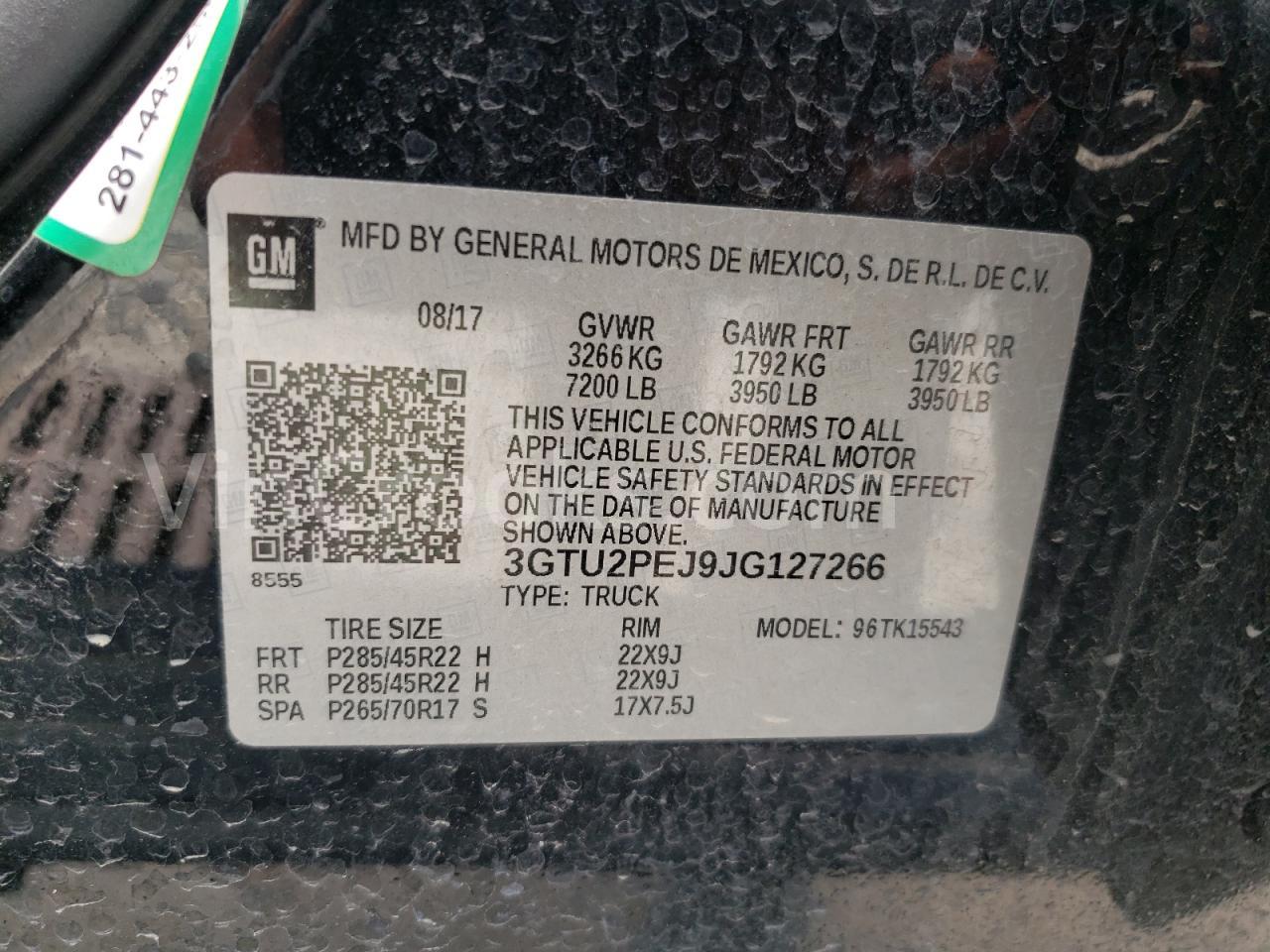 3GTU2PEJ9JG127266