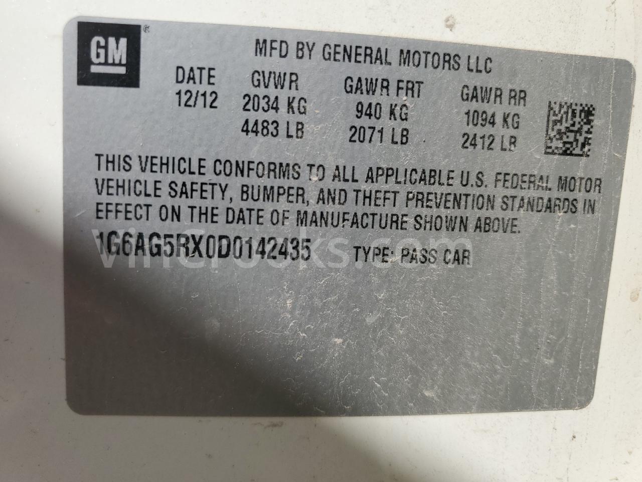 1G6AG5RX0D0142435