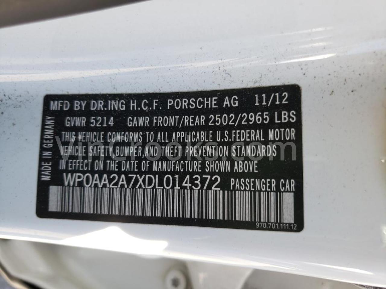 WP0AA2A7XDL014372