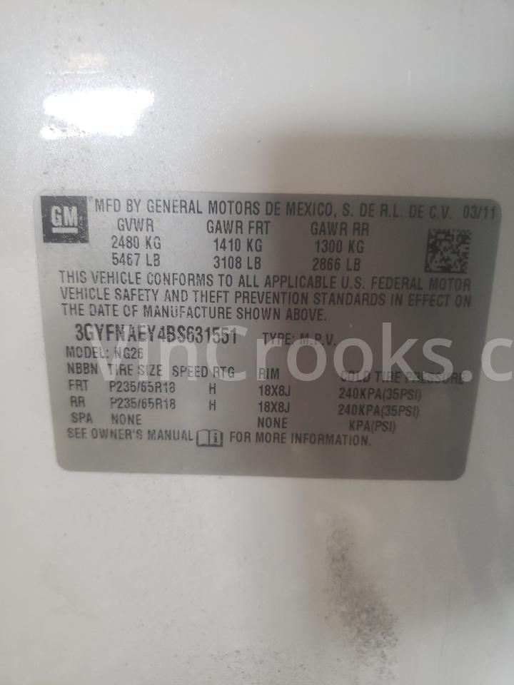 3GYFNAEY4BS631551