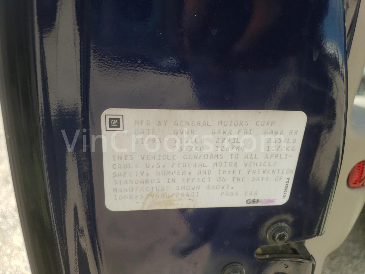 1G6KF52Y6RU226401