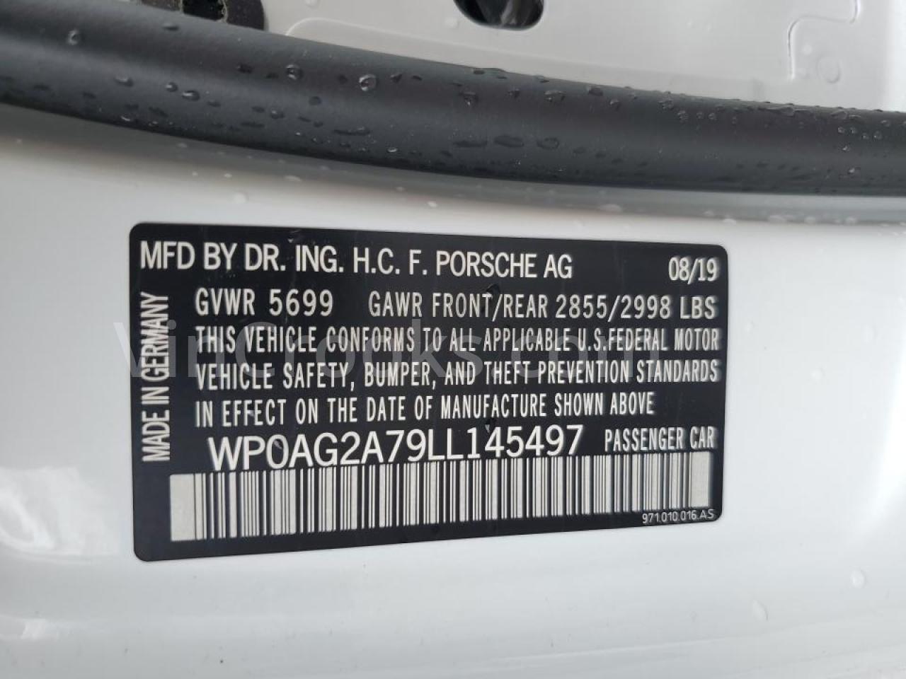 WP0AG2A79LL145497