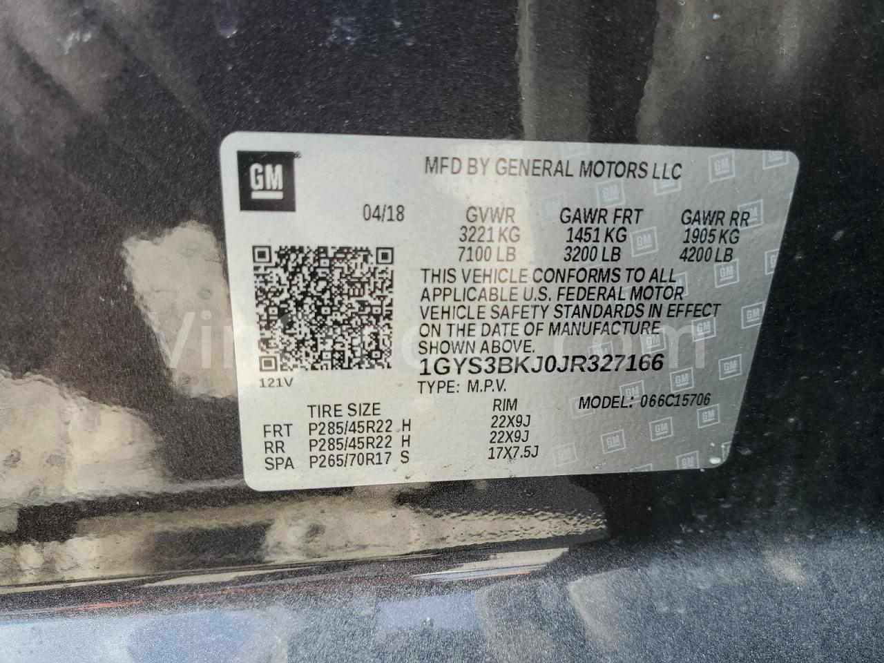 1GYS3BKJ0JR327166