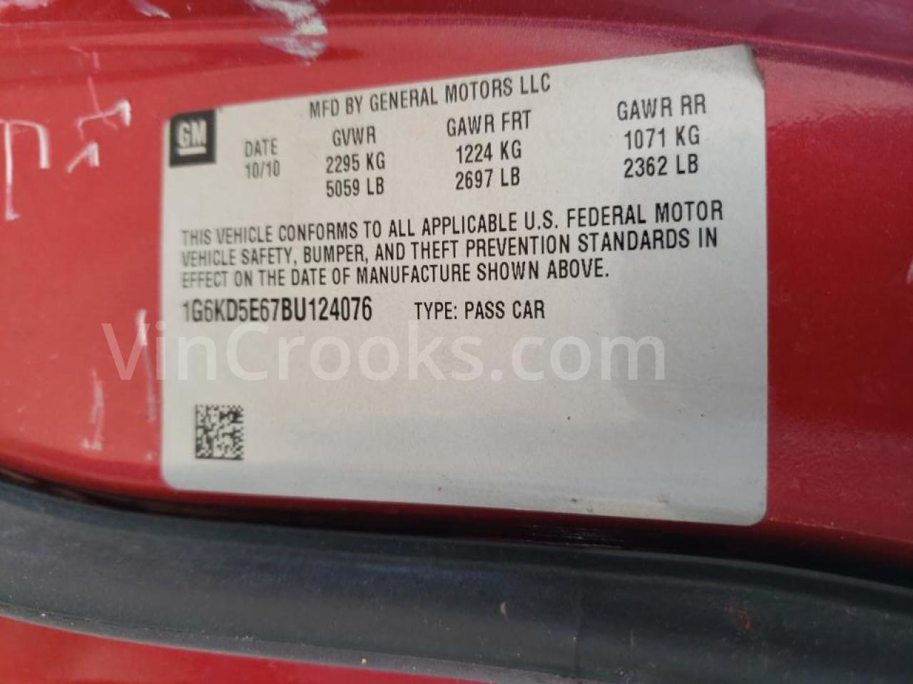 1G6KD5E67BU124076