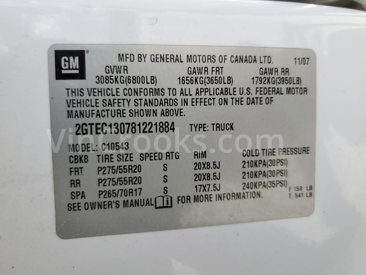 2GTEC130781221884