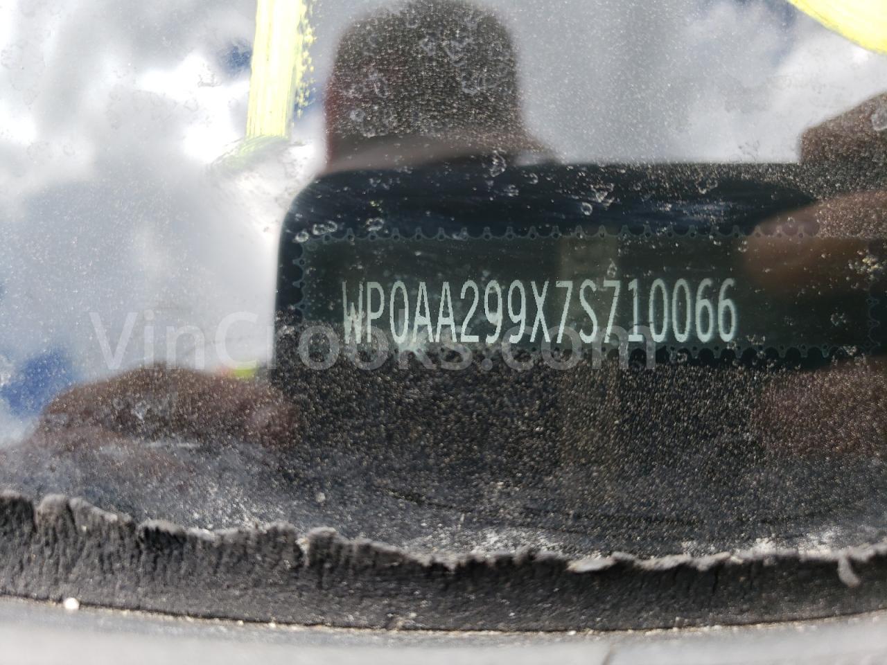 WP0AA299X7S710066