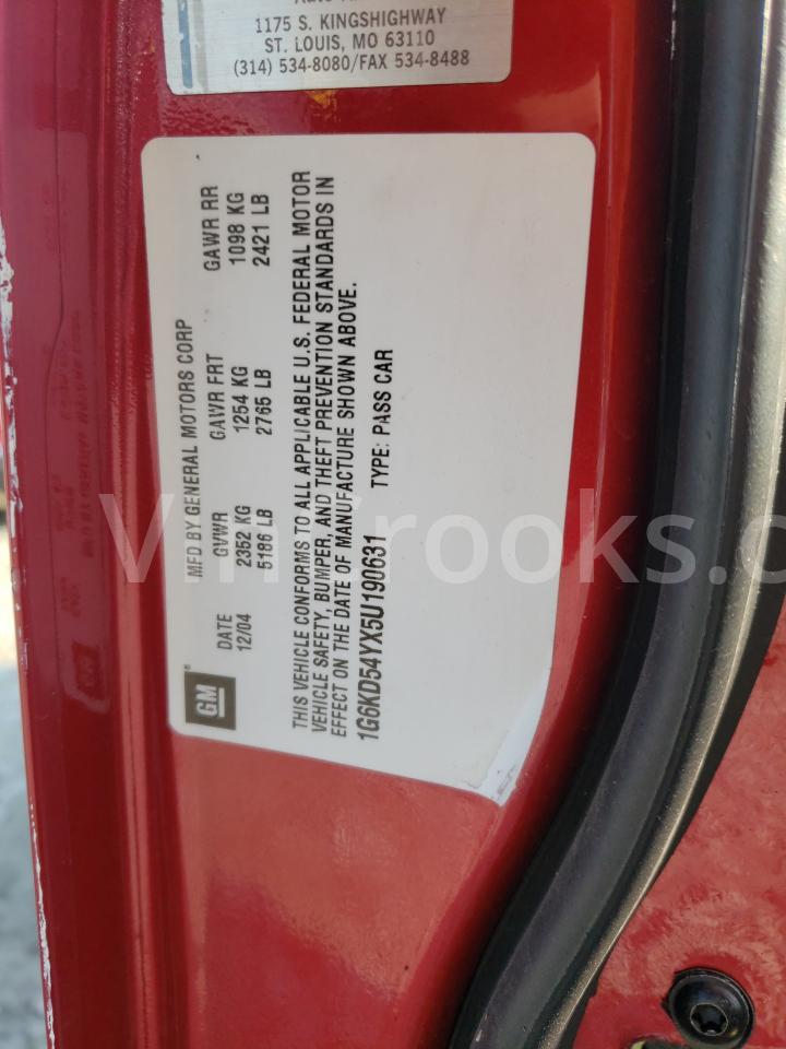 1G6KD54YX5U190631
