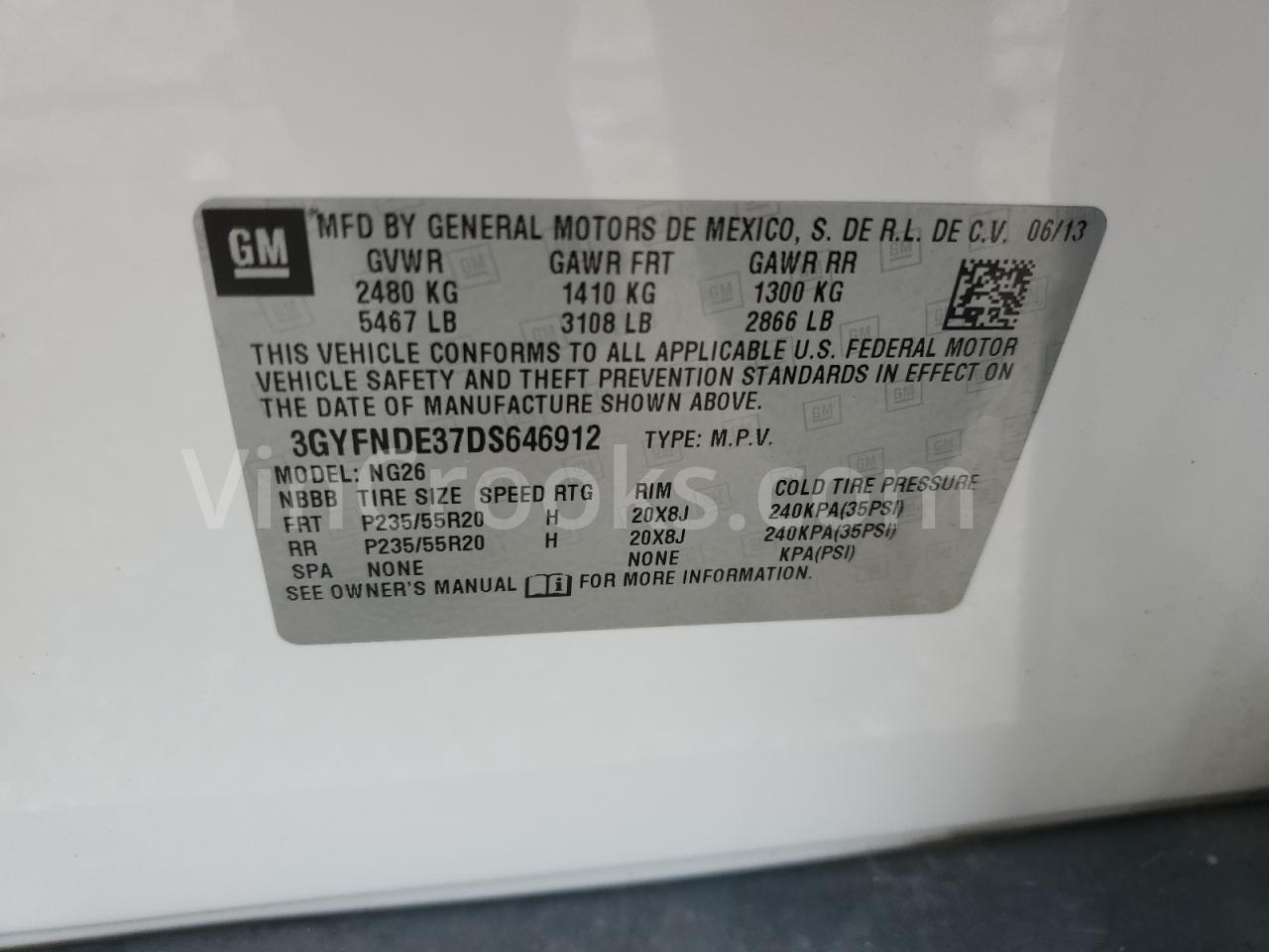 3GYFNDE37DS646912