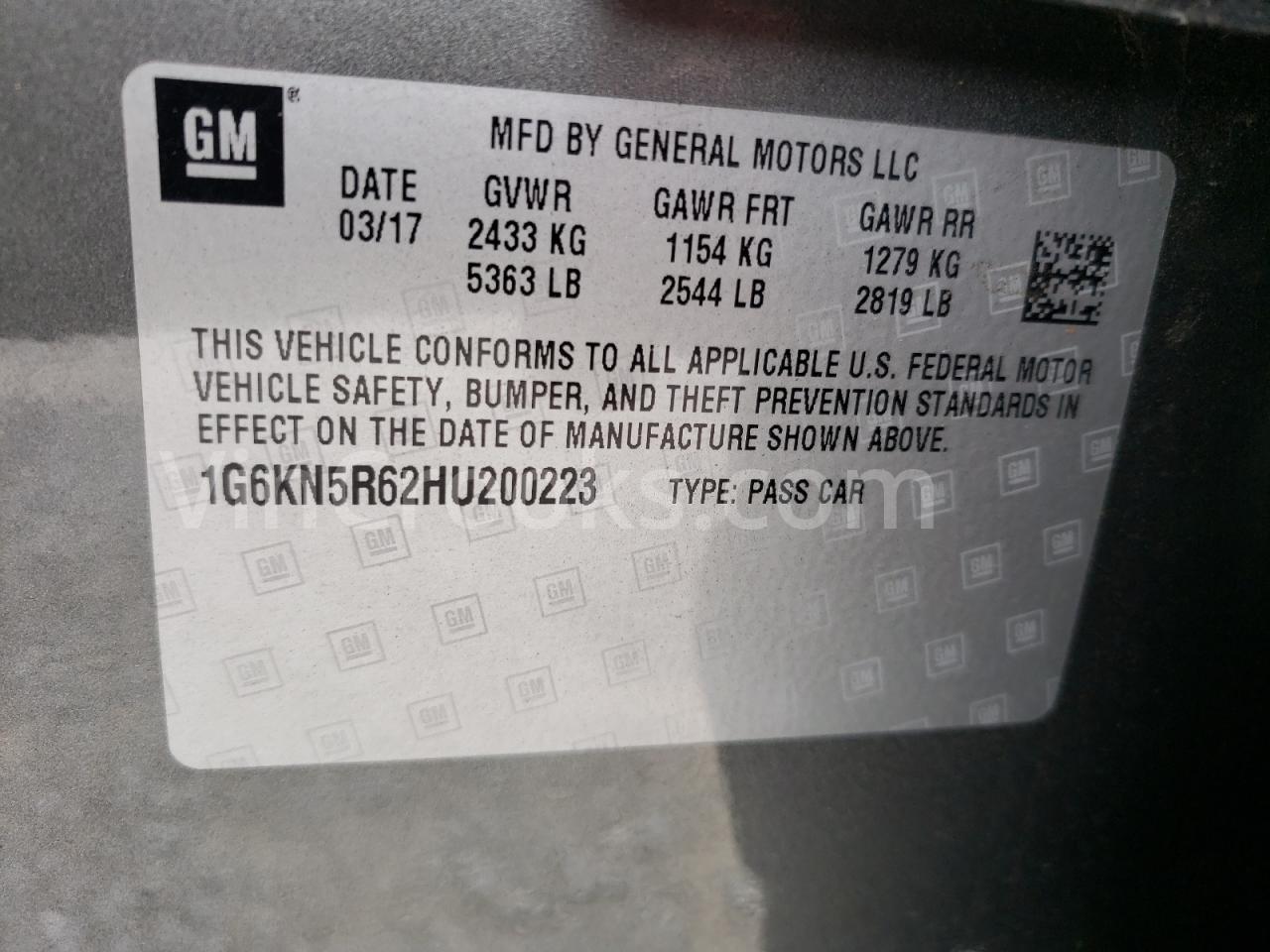 1G6KN5R62HU200223