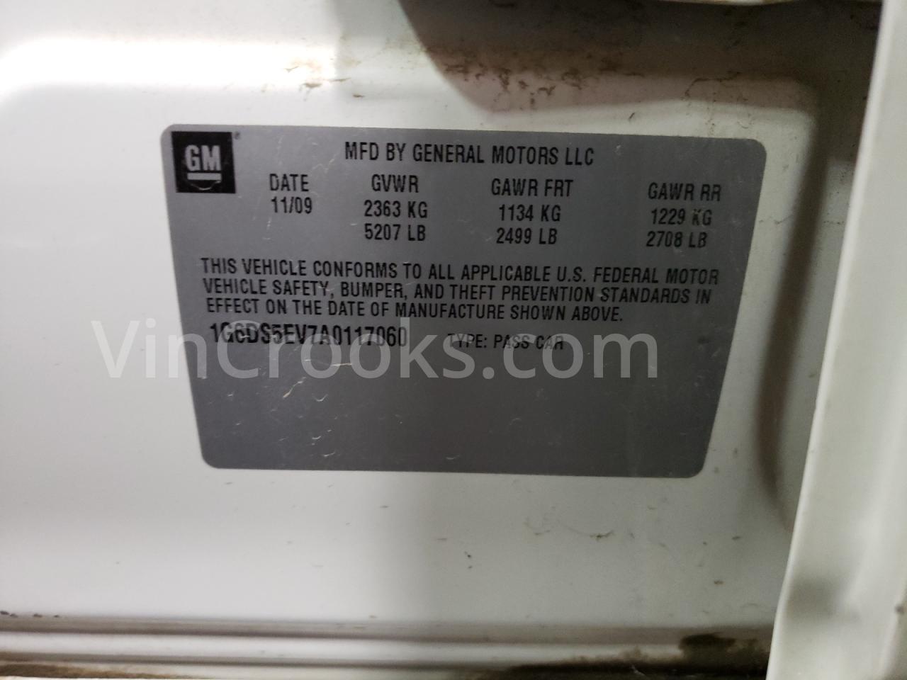 1G6DS5EV7A0117060