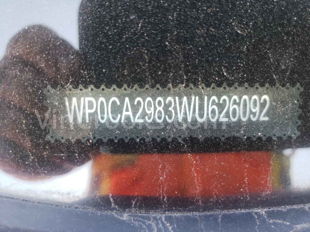 WP0CA2983WU626092