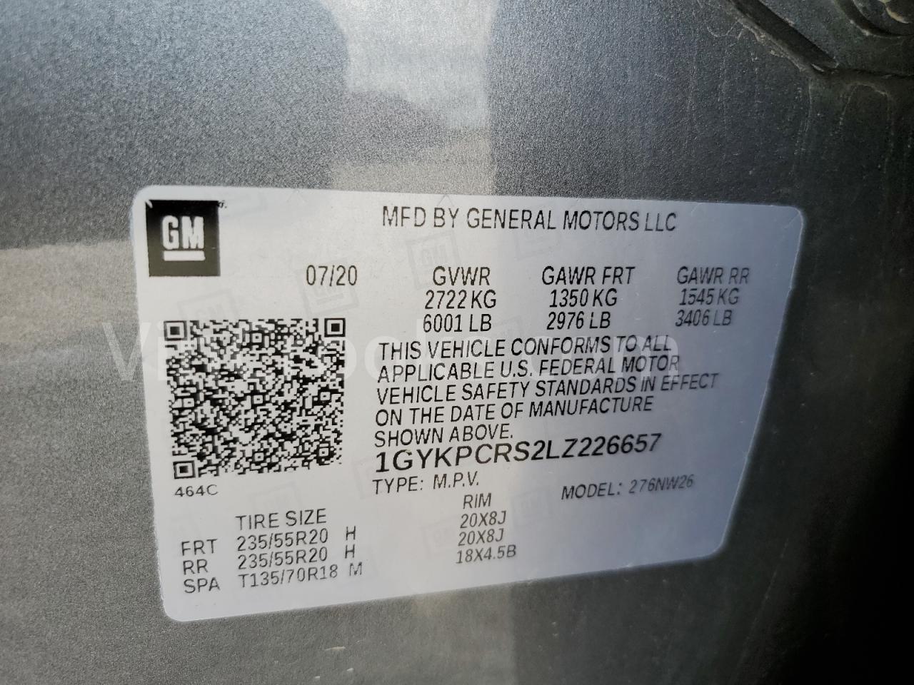 1GYKPCRS2LZ226657