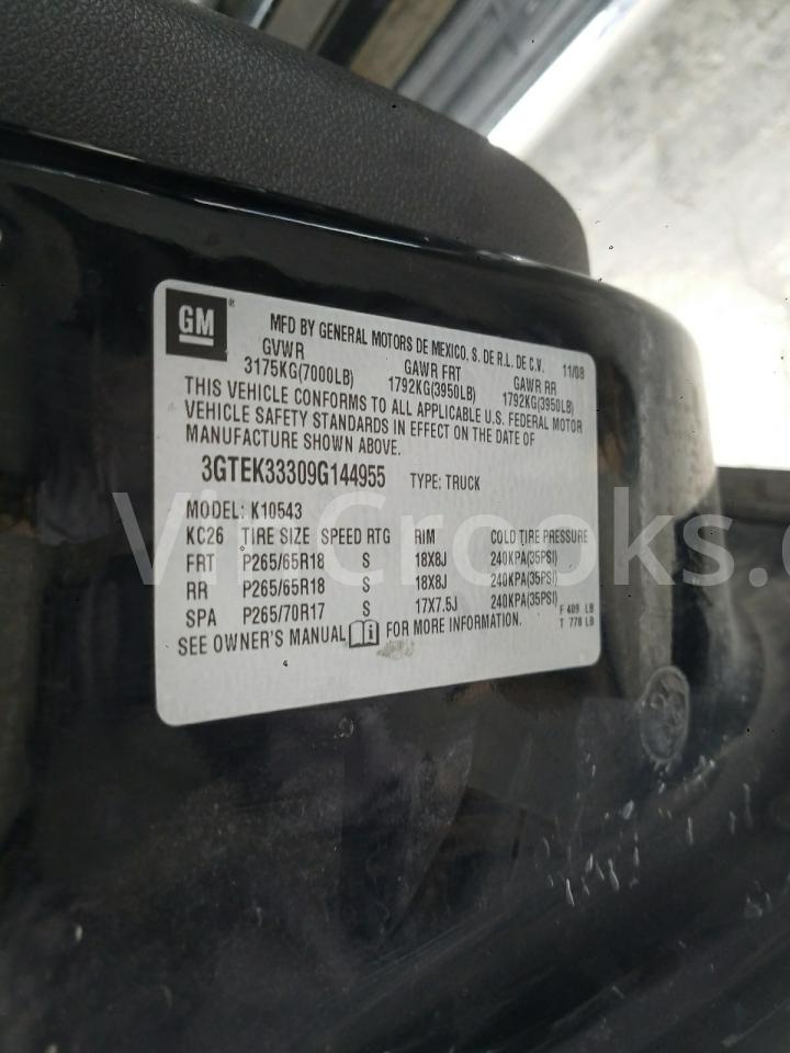 3GTEK33309G144955