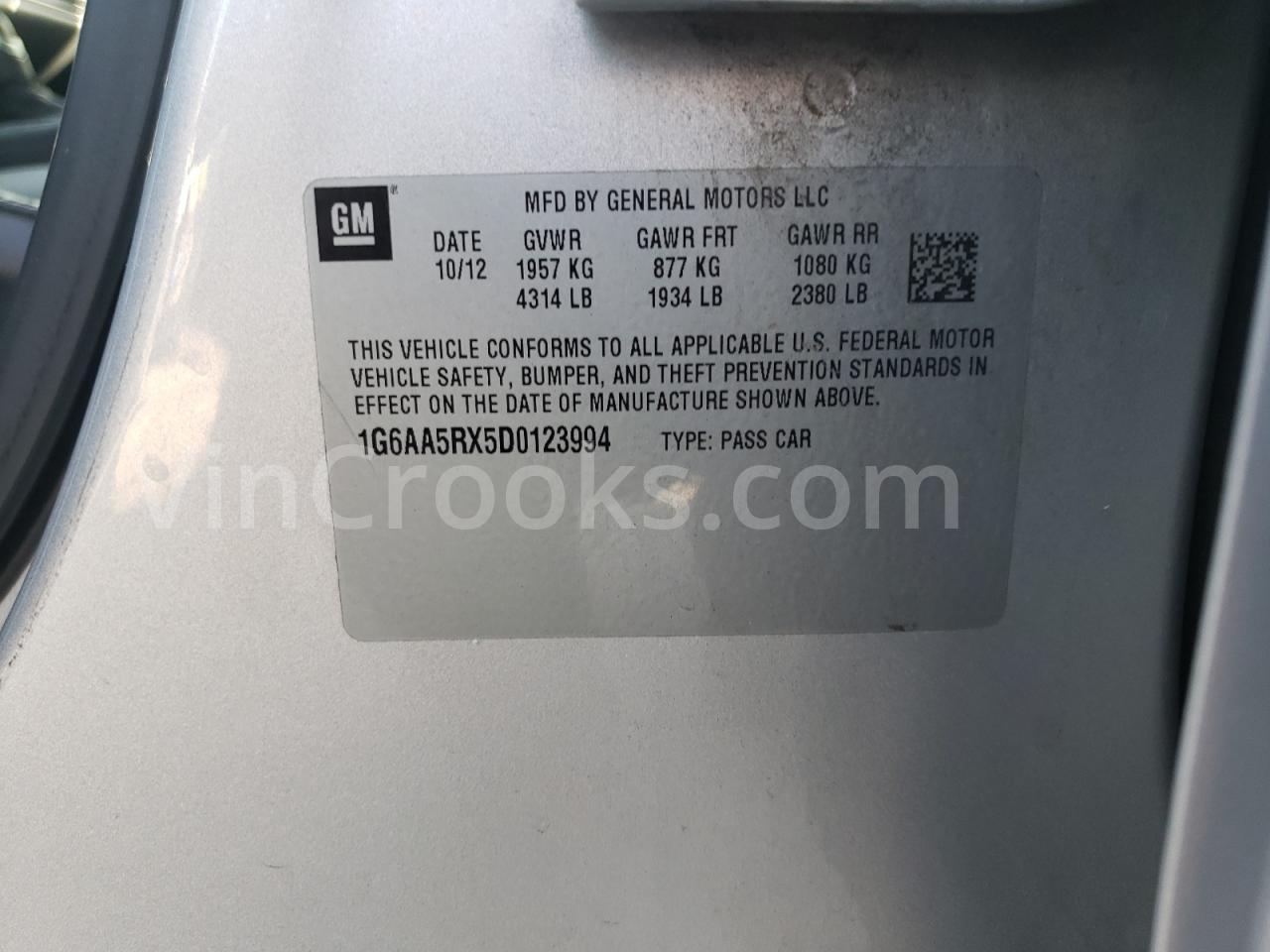 1G6AA5RX5D0123994