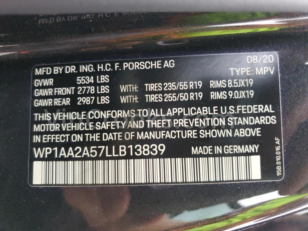 WP1AA2A57LLB13839