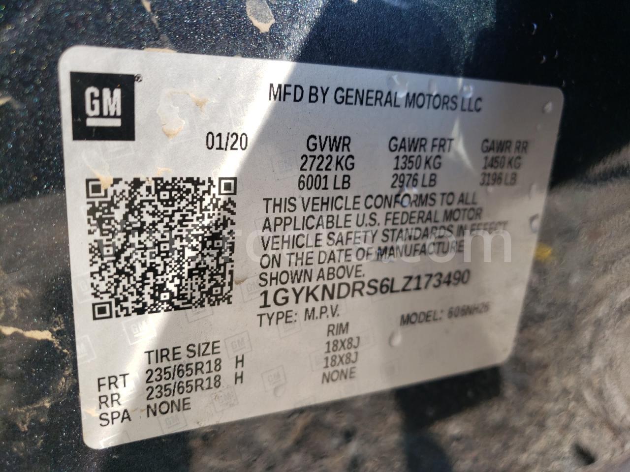 1GYKNDRS6LZ173490