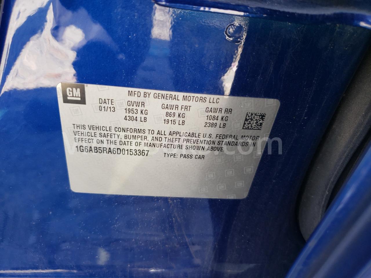 1G6AB5RA6D0153367