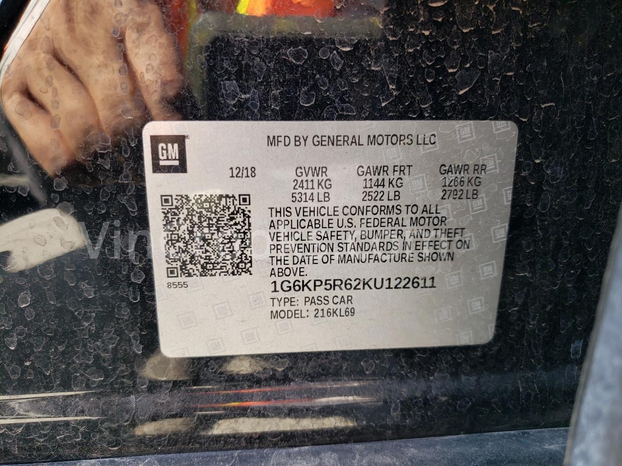1G6KP5R62KU122611