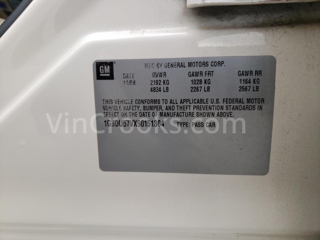 1G6DU57VX90151304