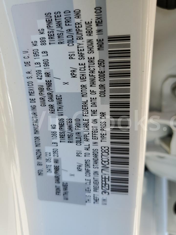 3MZBPBEY7NM307083