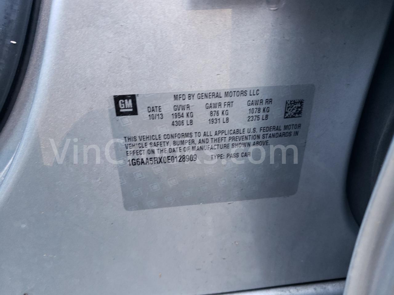 1G6AA5RX0E0128909