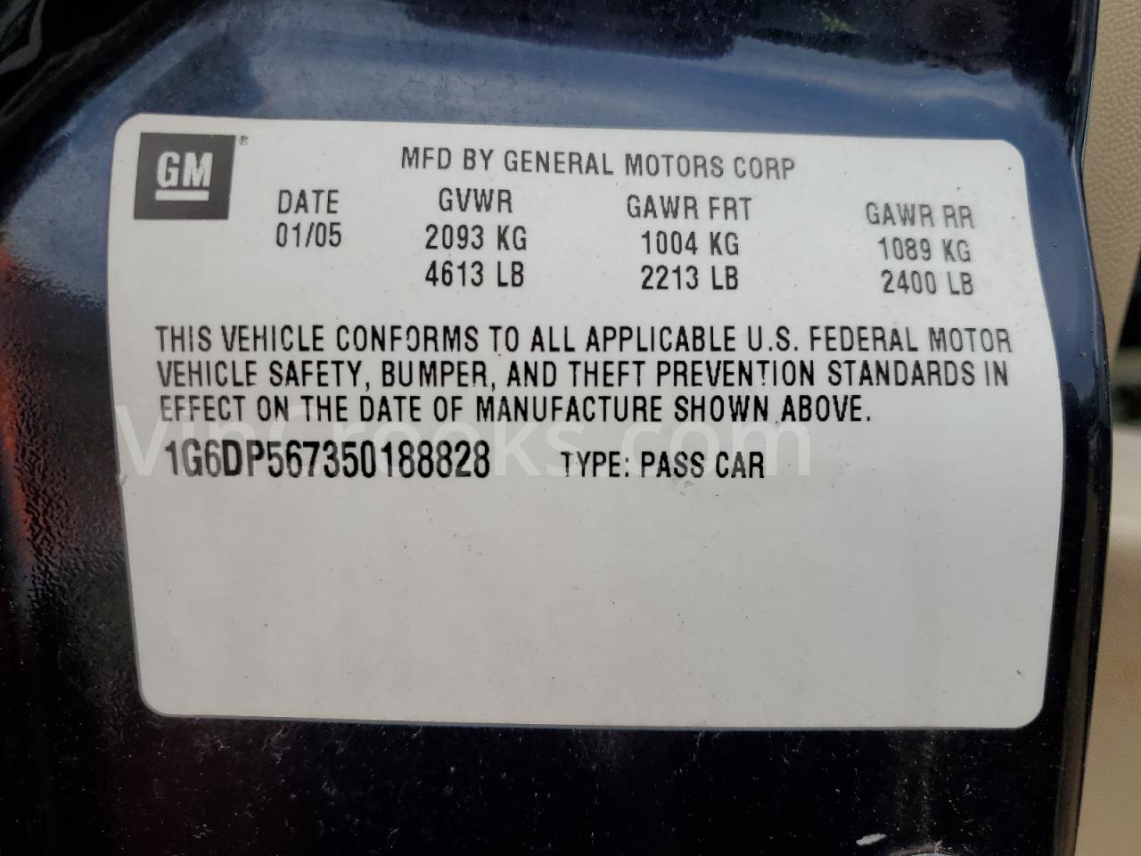 1G6DP567350188828